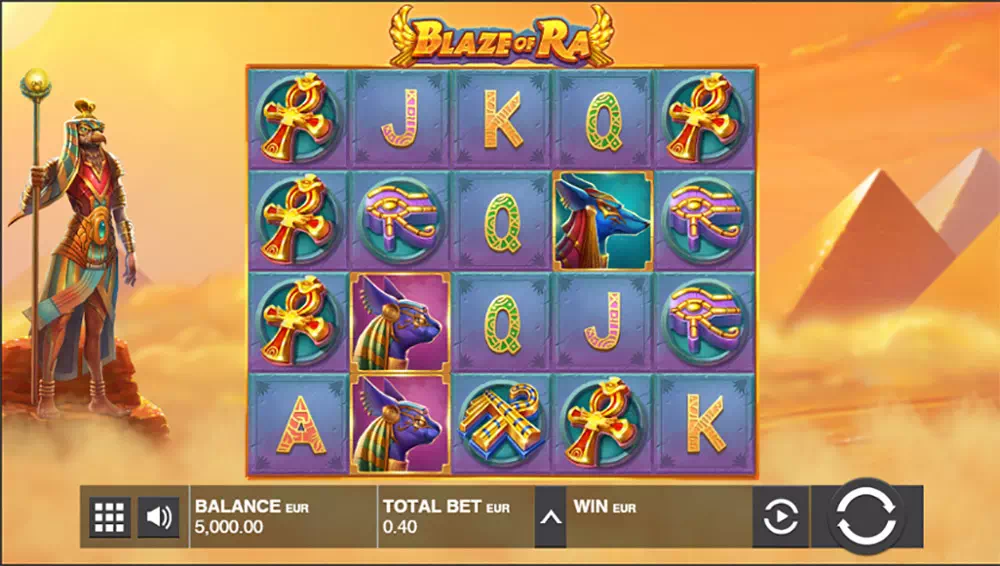 Игровой автомат Blaze of Ra